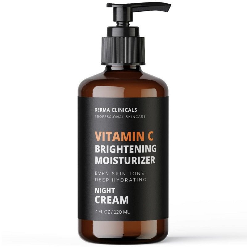 Derma Clinicals Vitamin C Brightening Night Cream Moisturiser - bodytonix