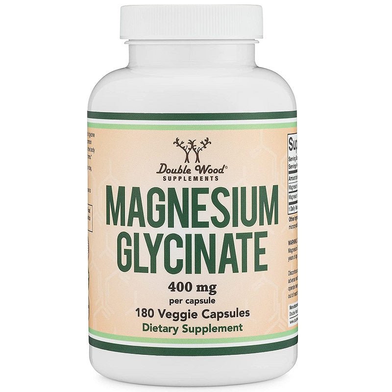 Double wood magnesium glycinate 400mg bodytonix australia bodytonix