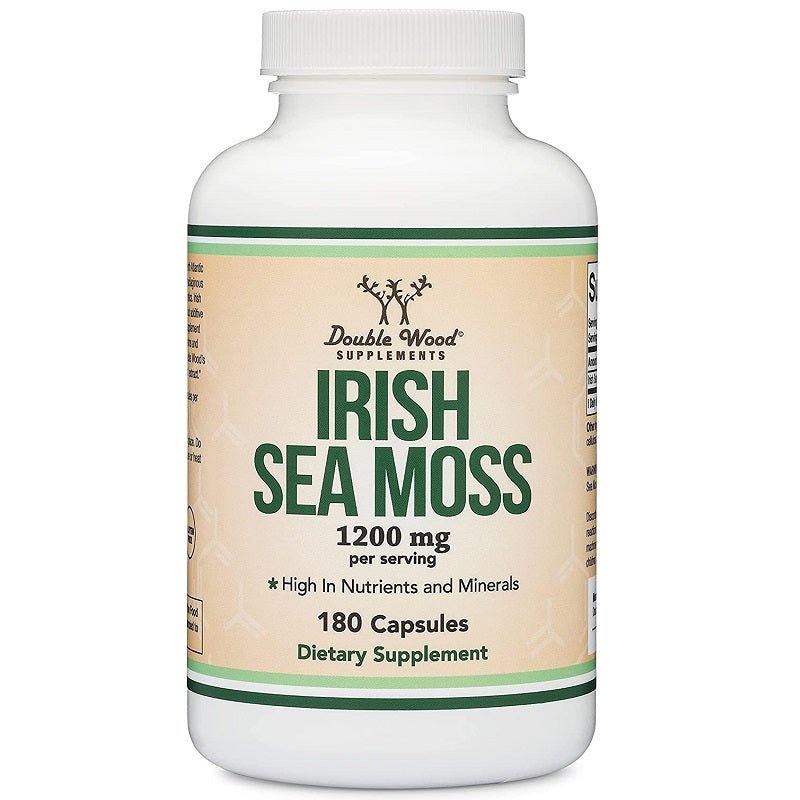 Double Wood Pure Irish Sea Moss 1200mg - bodytonix