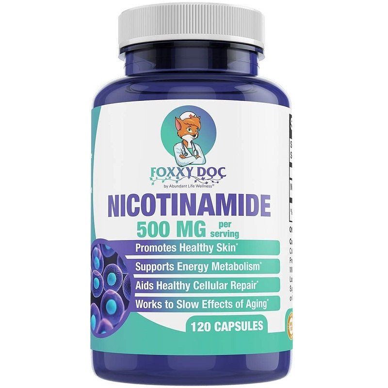Foxxy Doc Nicotinamide 500mg - bodytonix