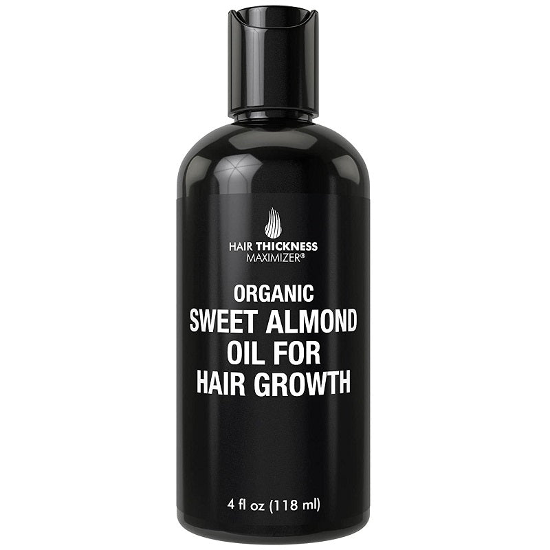 Hair Thickness Maximizer Organic Sweet Almond Oil - bodytonix