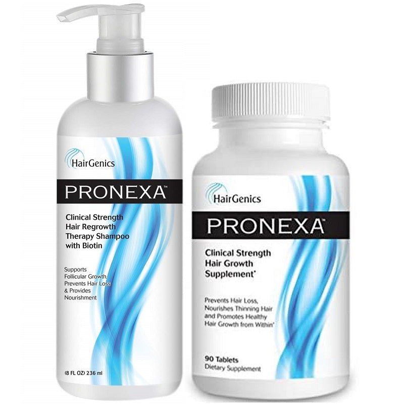HairGenics Pronexa DHT Blocker Shampoo + Supplement - bodytonix