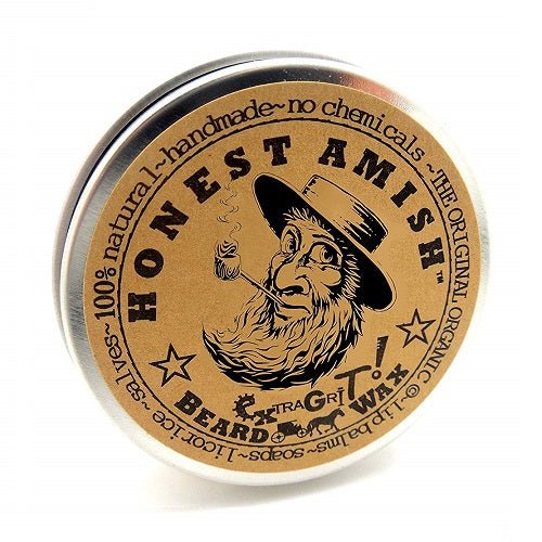 Honest Amish Extra Grit Beard Wax - bodytonix