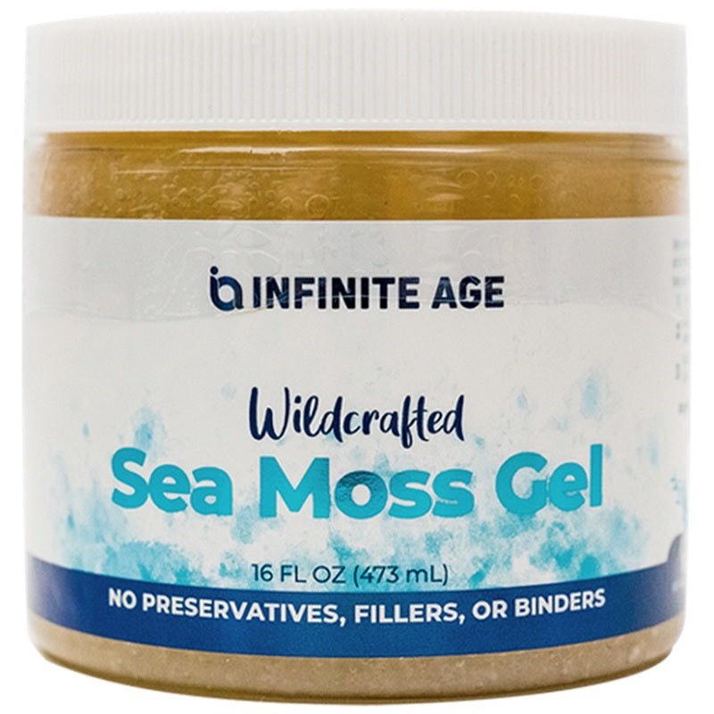 Infinite Age Wildcrafted Sea Moss Gel 473ml - bodytonix