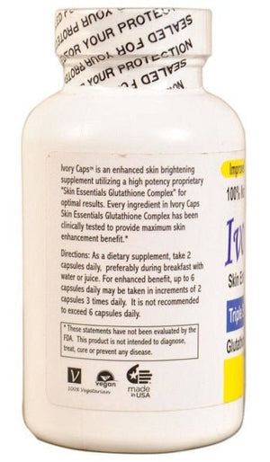 Ivory Caps Skin Enhancement Formula Glutathione 1500mg