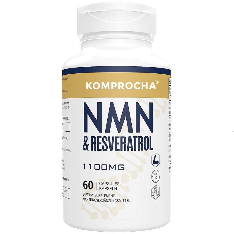 Komprocha NMN + Resveratrol 1100mg - bodytonix