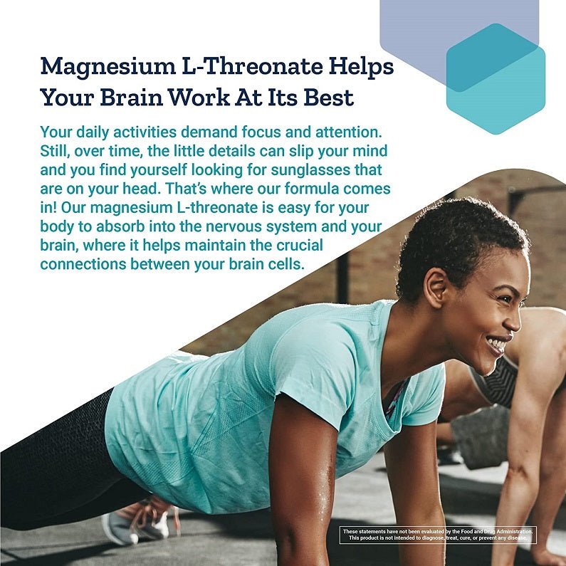 Life Extension supplement marketing panel: Magnesium L-Threonate helps brain work best
