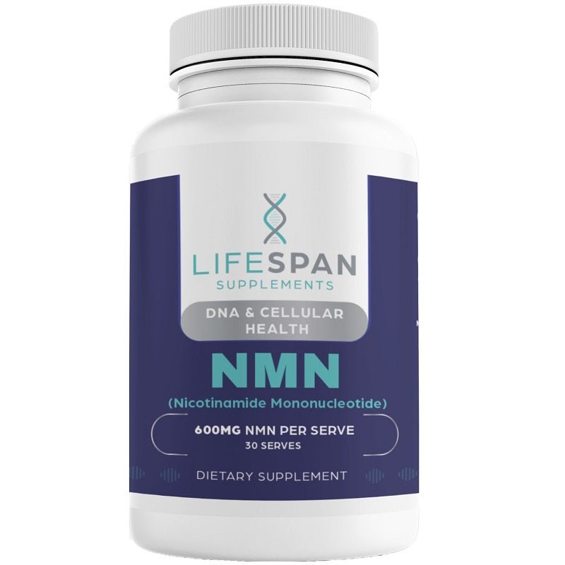 Lifespan Supplements NMN Nicotinamide Mononucleotide 600mg - bodytonix