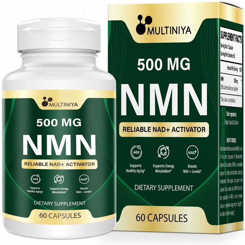 Multiniya NMN Nicotinamide Mononucleotide 500mg - bodytonix