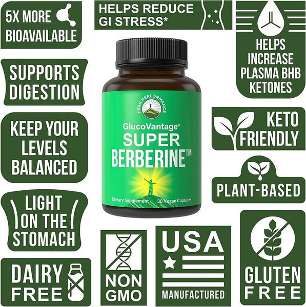 Peak Performance Super Berberine Dihydroberberine bodytonix Australia bodytonix