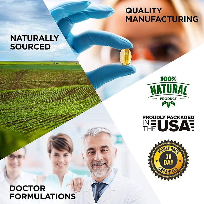 PhiNaturals magnesium citrate supplement with quality and 30-day money-back badges