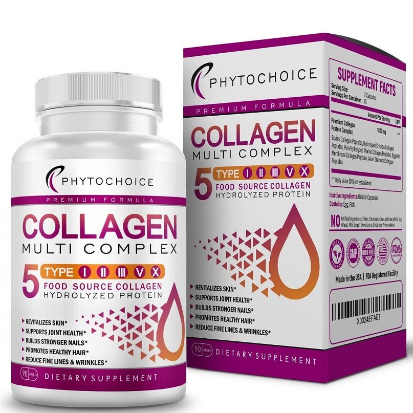 Phytochoice Collagen Multi Complex Types I, II, III, V & X - bodytonix
