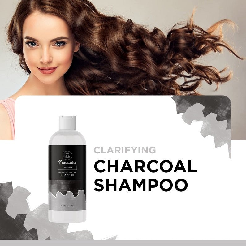 Planative Activated Charcoal Shampoo 473ml - bodytonix