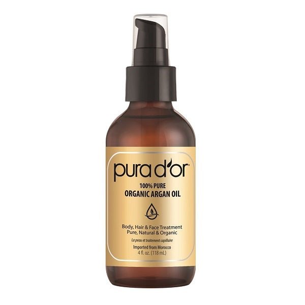 Pura D'or 100% Pure Organic Argan Oil - bodytonix