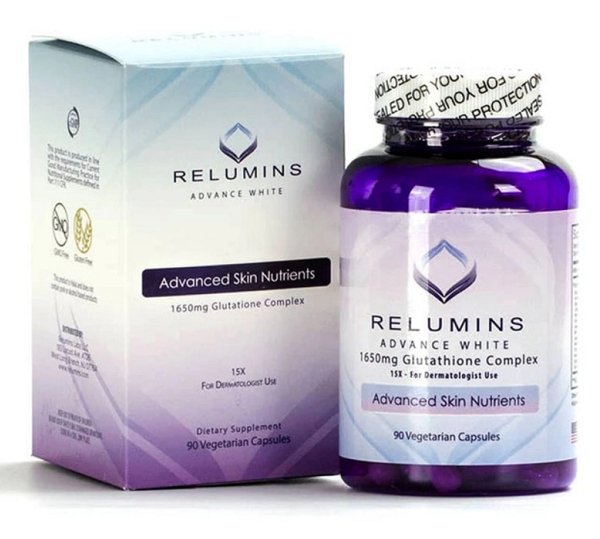 Relumins Advance White 1650mg Glutathione Complex - bodytonix