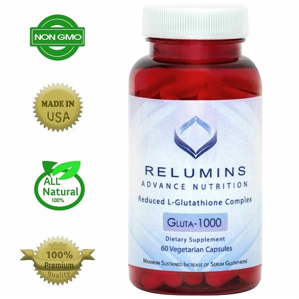 Relumins Gluta-1000 Reduce L-Glutathione Complex | bodytonix Australia Relumins Gluta-1000 Reduce L-Glutathione Complex | bodytonix Australia
