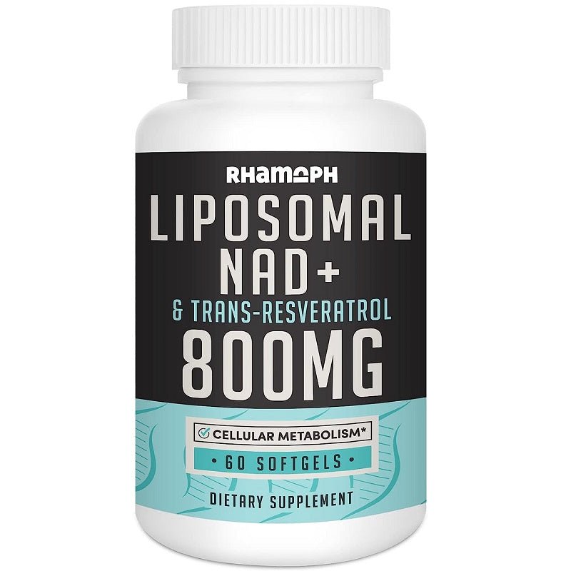 Rhamoph Liposomal NAD+ & Trans-Resveratrol 800mg - bodytonix