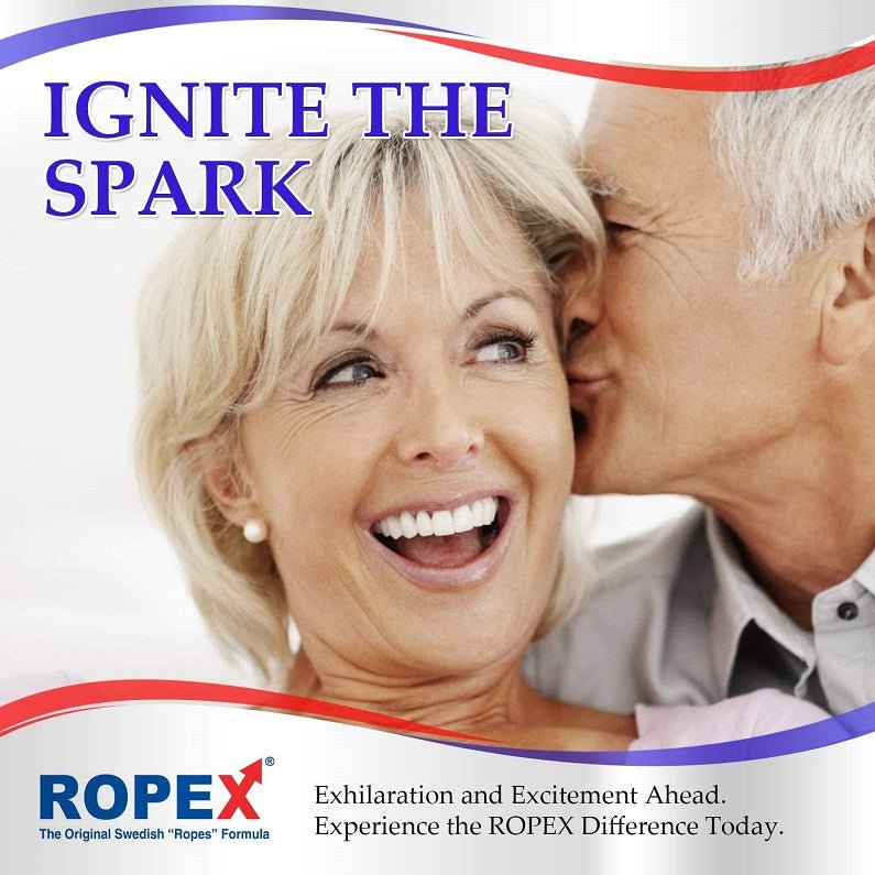 Ropex promotional card featuring a small bottle with 'The Original Swedish "Ropes" Formula' text