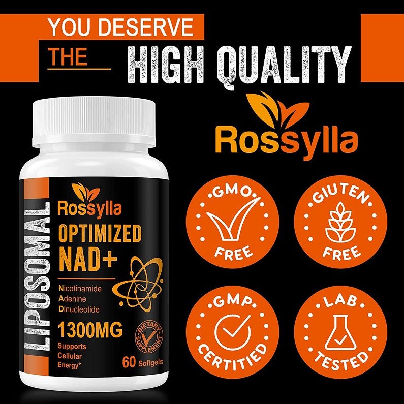 Rossylla Liposomal Optimized NAD+ 1300mg - bodytonix