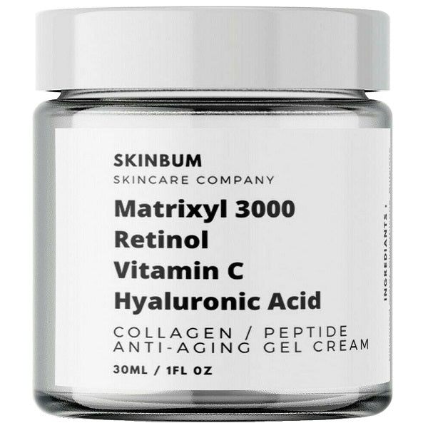 SkinBum Collagen / Peptide Anti-Aging Gel Cream - bodytonix