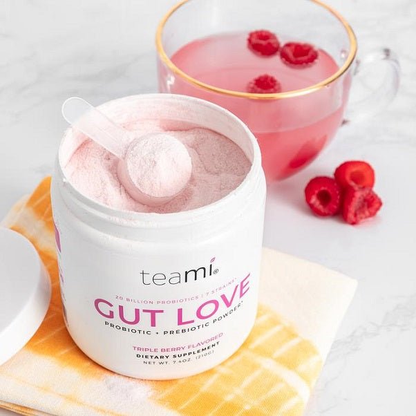 Teami Gut Love Probiotic + Prebiotic Powder - bodytonix