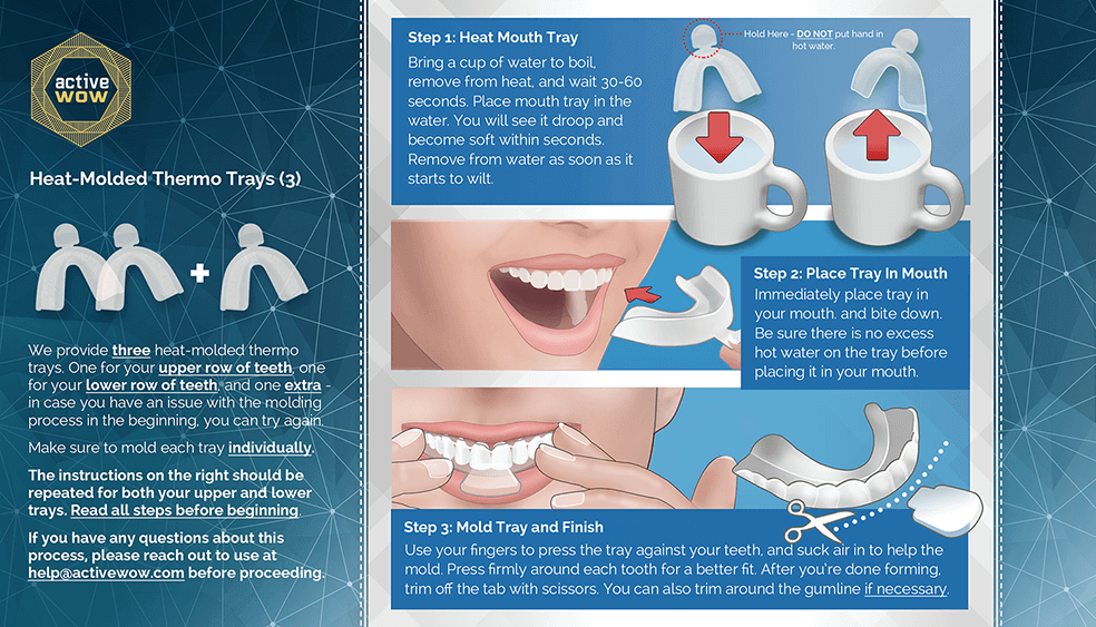 Premium Teeth Whitening Kit with LED Accelerator - bodytonix
