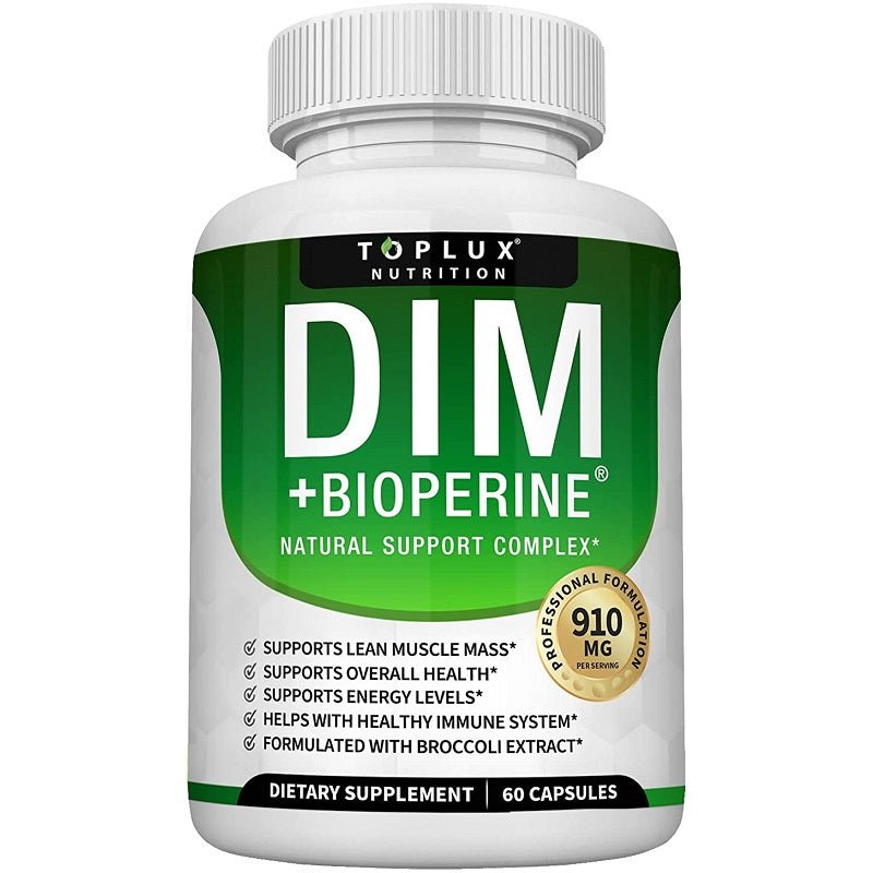 Toplux DIM Diindolylmethane 700mg + Broccoli Extract + BioPerine