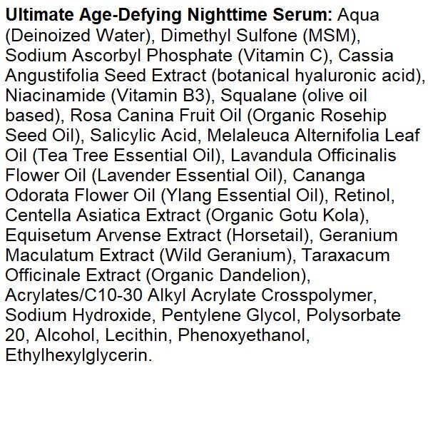 Tree Of Life Ultimate Age-Defying Daytime & Nighttime Serum 2-Pack - bodytonix