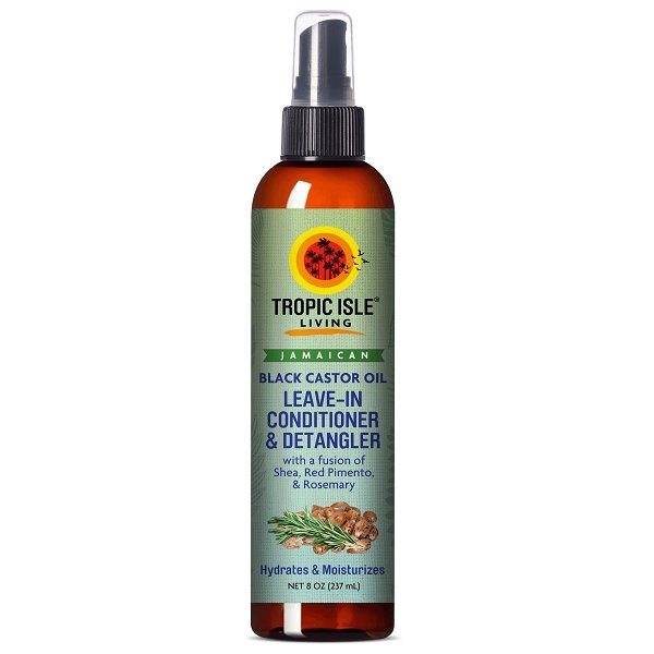 Tropic Isle Living Jamaican Black Castor Oil Leave-In Conditioner & Detangler - bodytonix