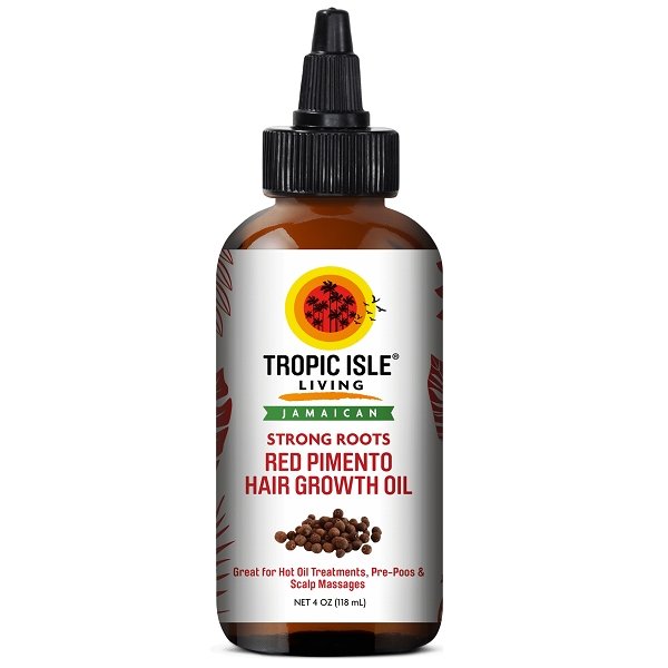 Tropic Isle Living Red Pimento Hair Growth Oil + Edge Primer - bodytonix