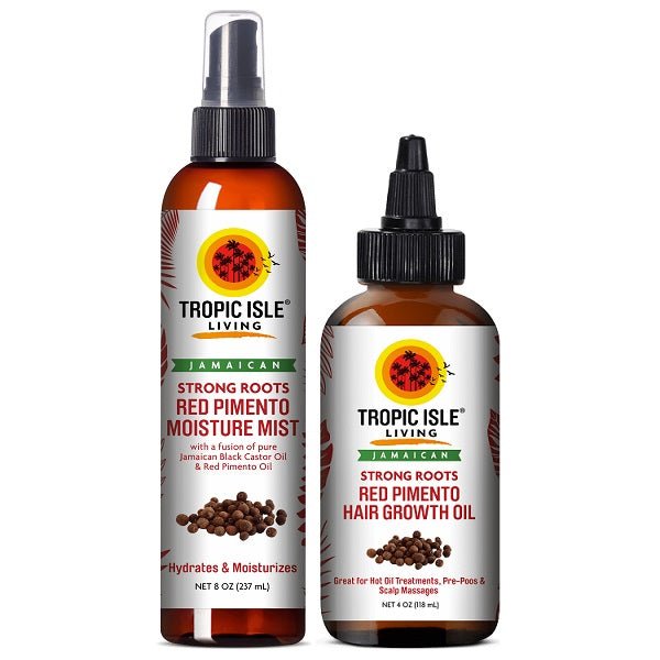 Tropic Isle Living Red Pimento Hair Growth Oil + Moisture Mist - bodytonix
