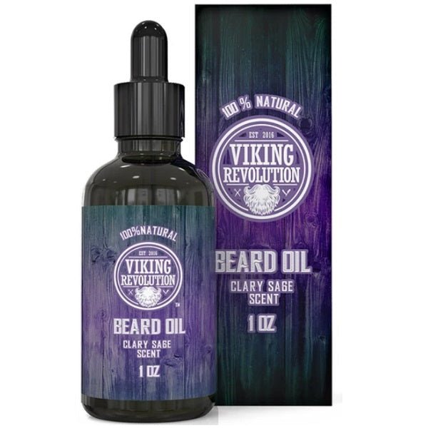Viking Revolution Beard Oil - Clary Sage - bodytonix