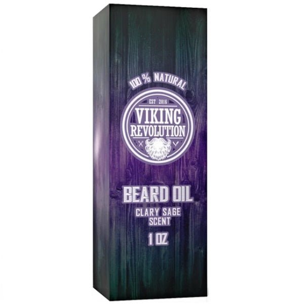 Viking Revolution Beard Oil - Clary Sage - bodytonix