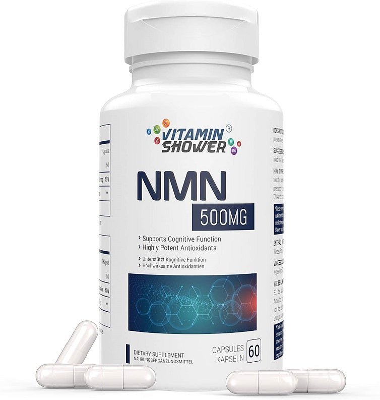 Vitamin Shower NMN Nicotinamide Mononucleotide 500mg - bodytonix