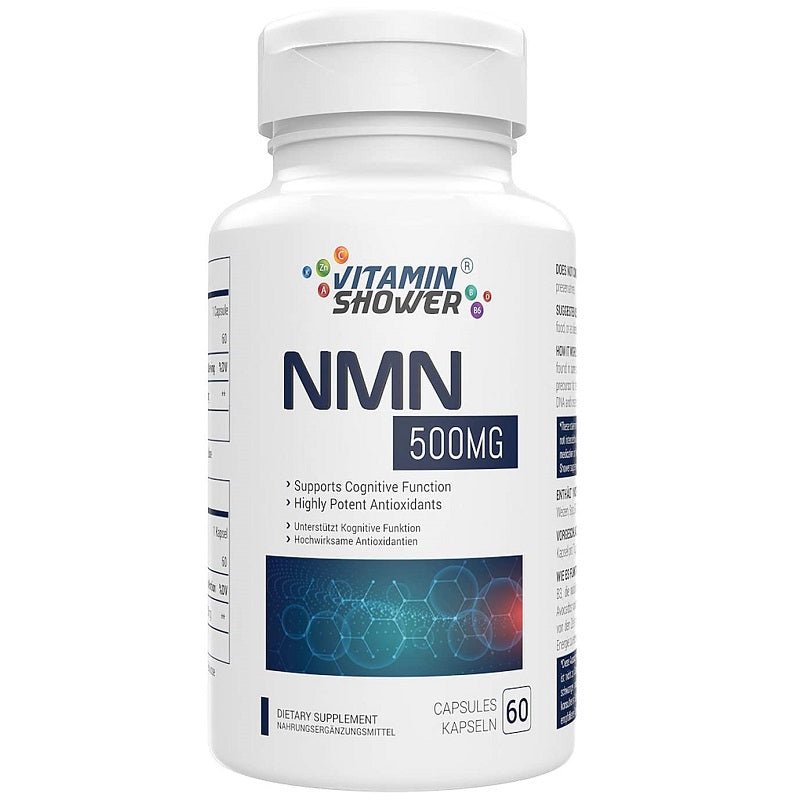 Vitamin Shower NMN Nicotinamide Mononucleotide 500mg - bodytonix