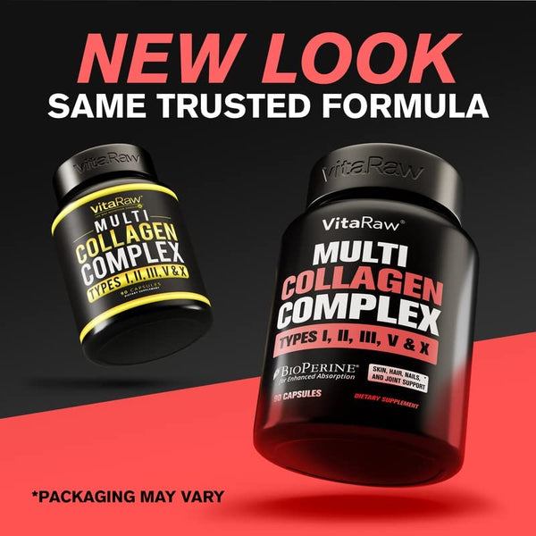 VitaRaw Multi Collagen Complex Types I, II, III, V & X bodytonix