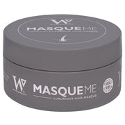 Watermans MasqueMe luxurious hair mask jar with grey lid and front label