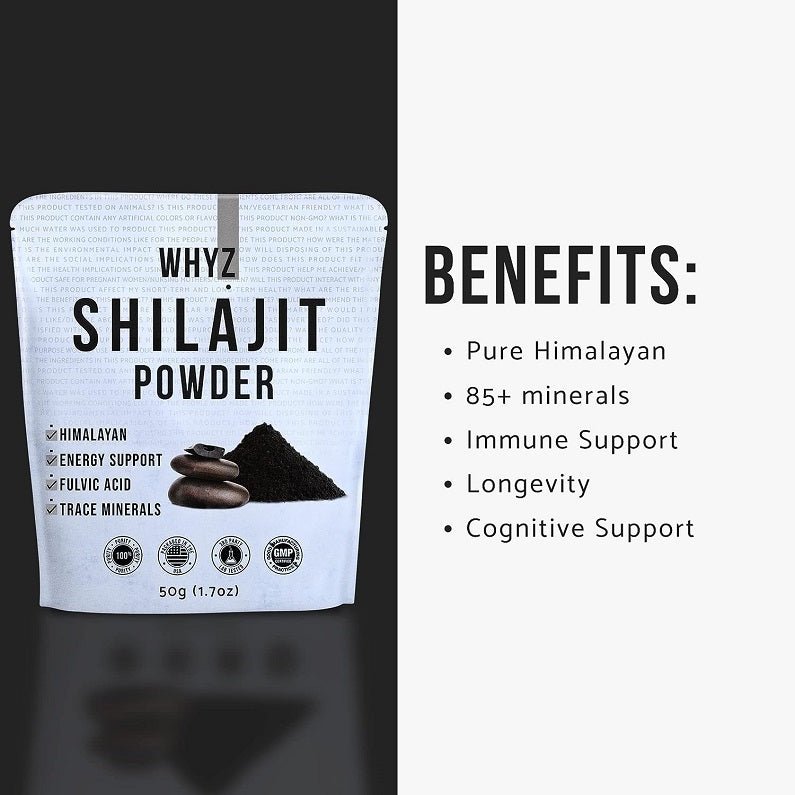 WHYZ Shilajit Powder 50g - bodytonix